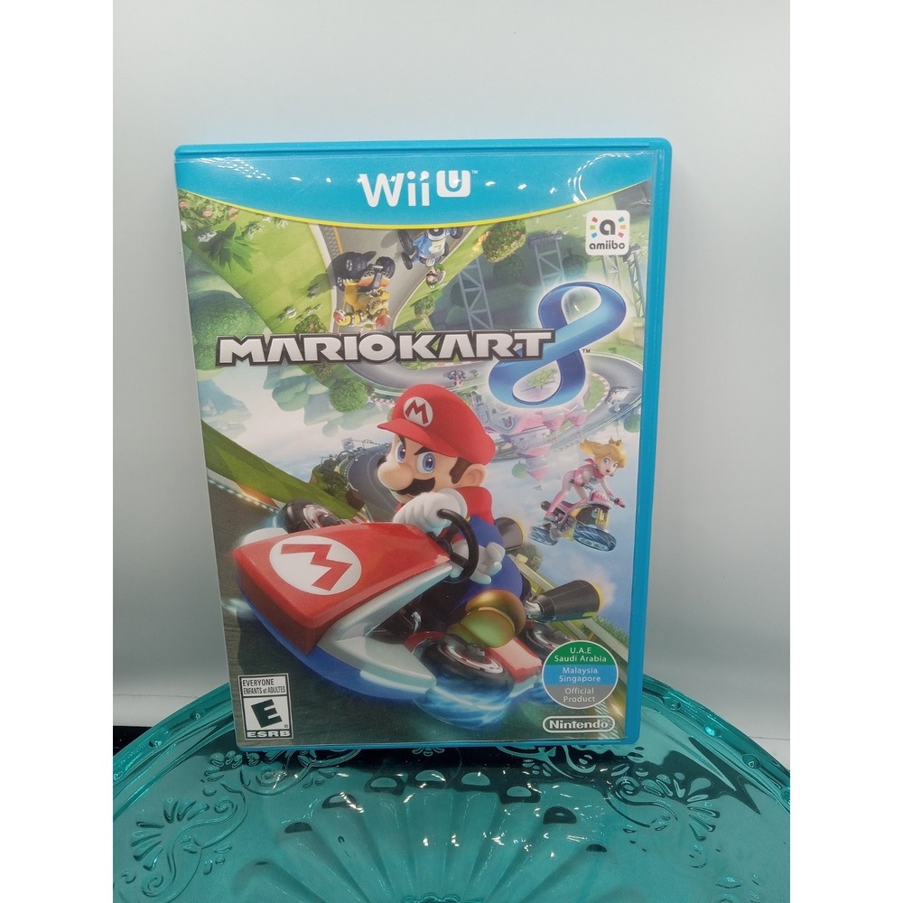 Mario Kart 8 (Nintendo Wii U, 2014) Not Complete Cover Is Faded